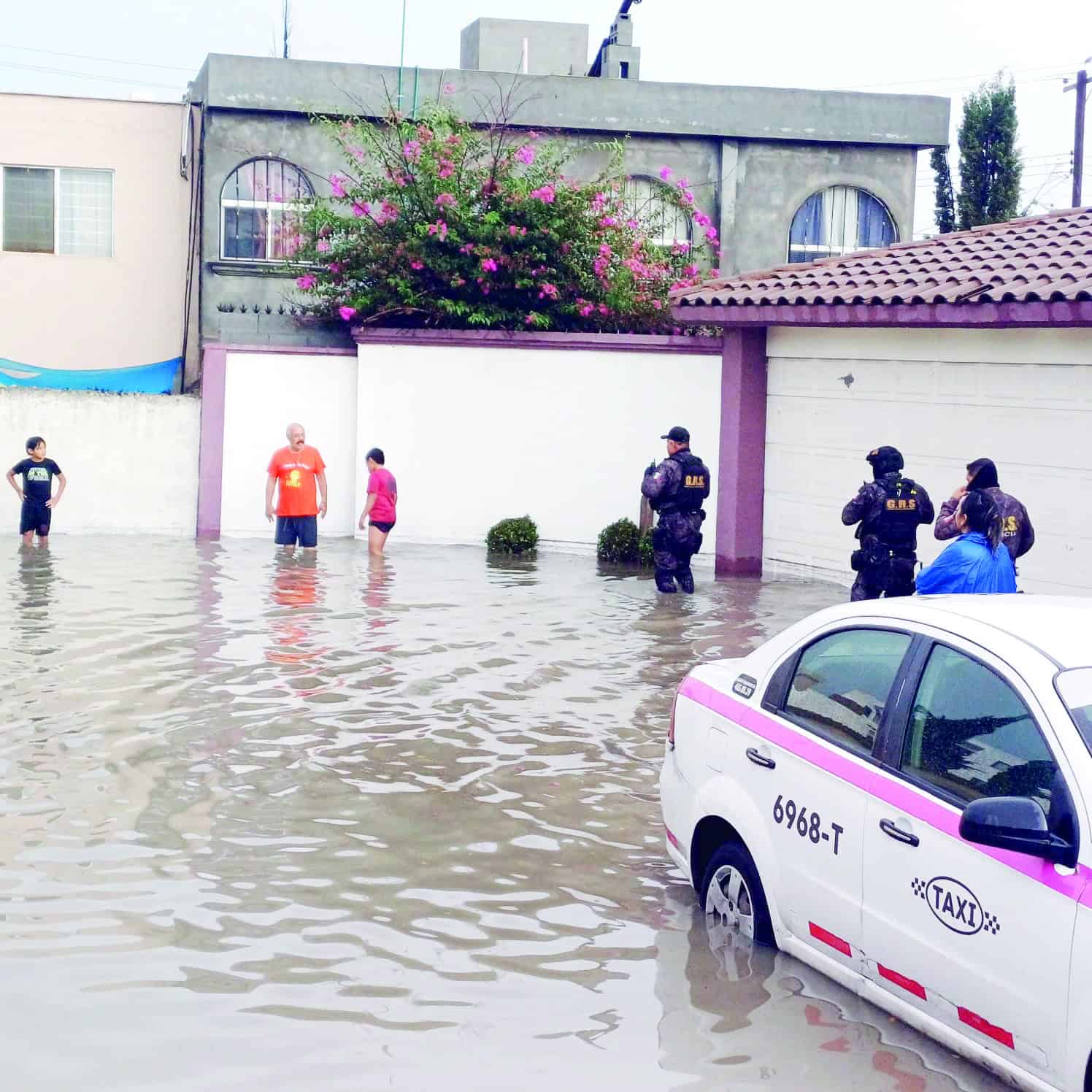 Activan estrategia de ayuda por fuertes lluvias en Coahuila