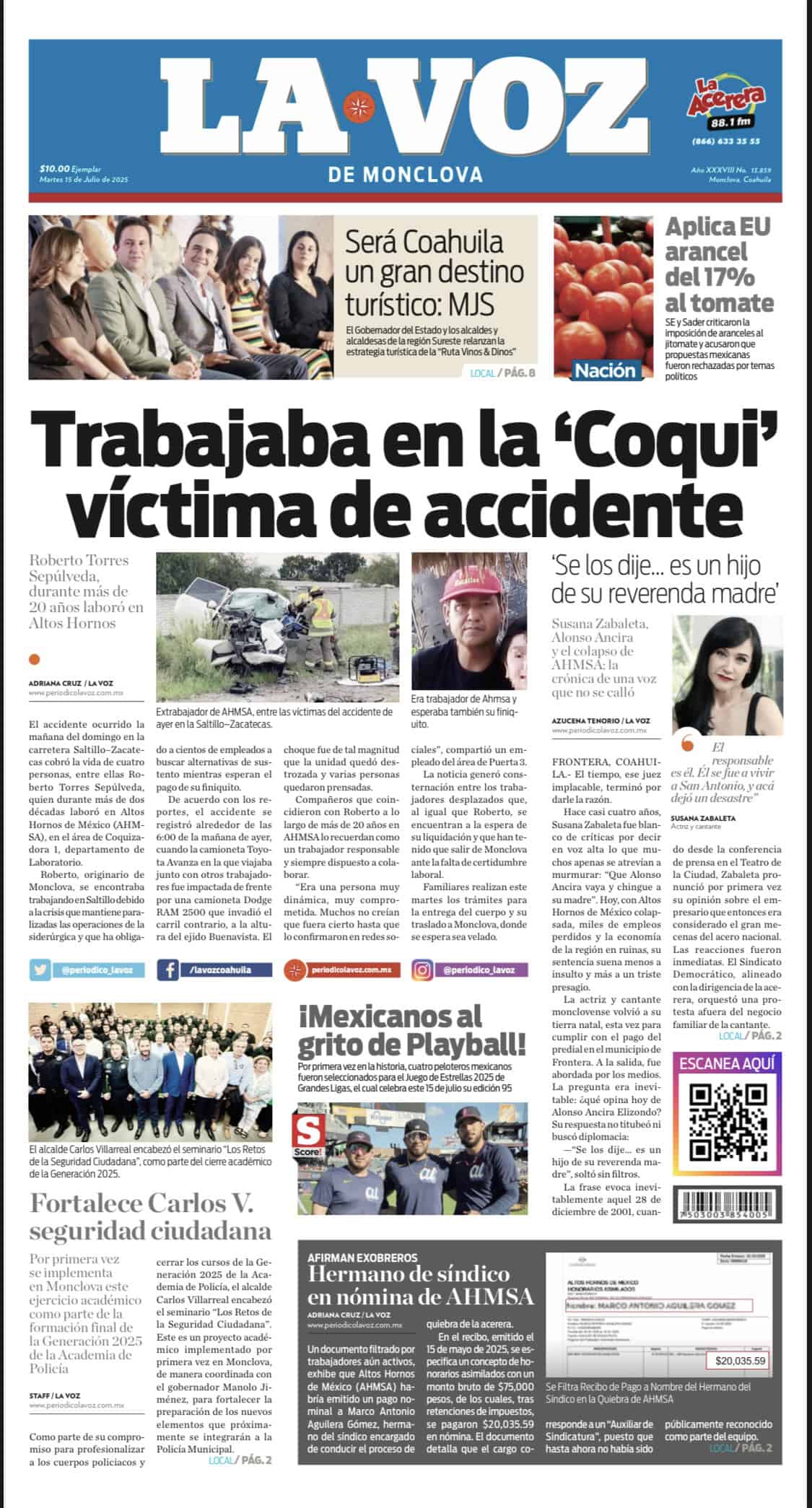 Portada Monclova