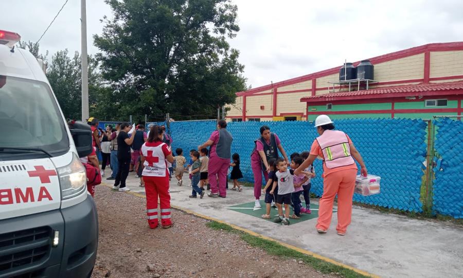 Guardería “A-E-I” realiza exitoso simulacro; coordina PC y bomberos