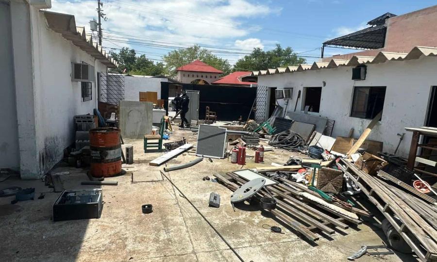 Saquean ‘ratas’ taller en la Ciudad Deportiva