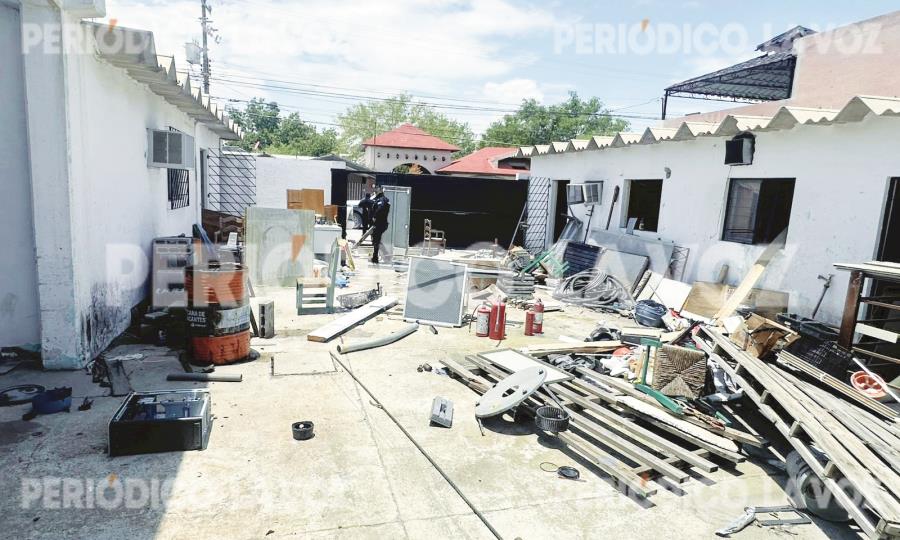 Saquean ‘ratas’ taller en la Ciudad Deportiva