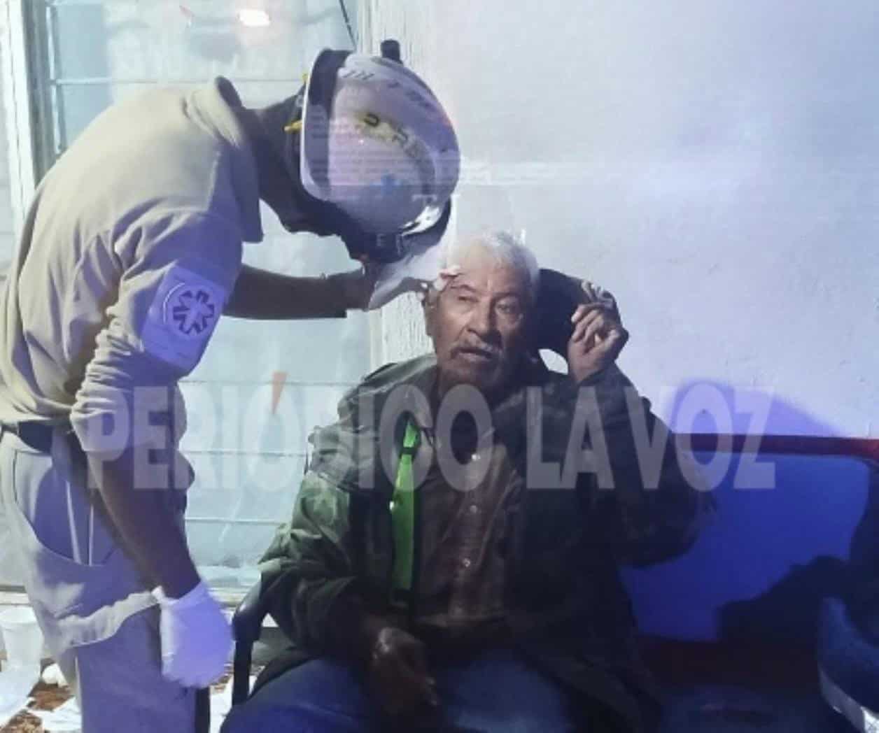 Se nortea y  azota de moto en la 57