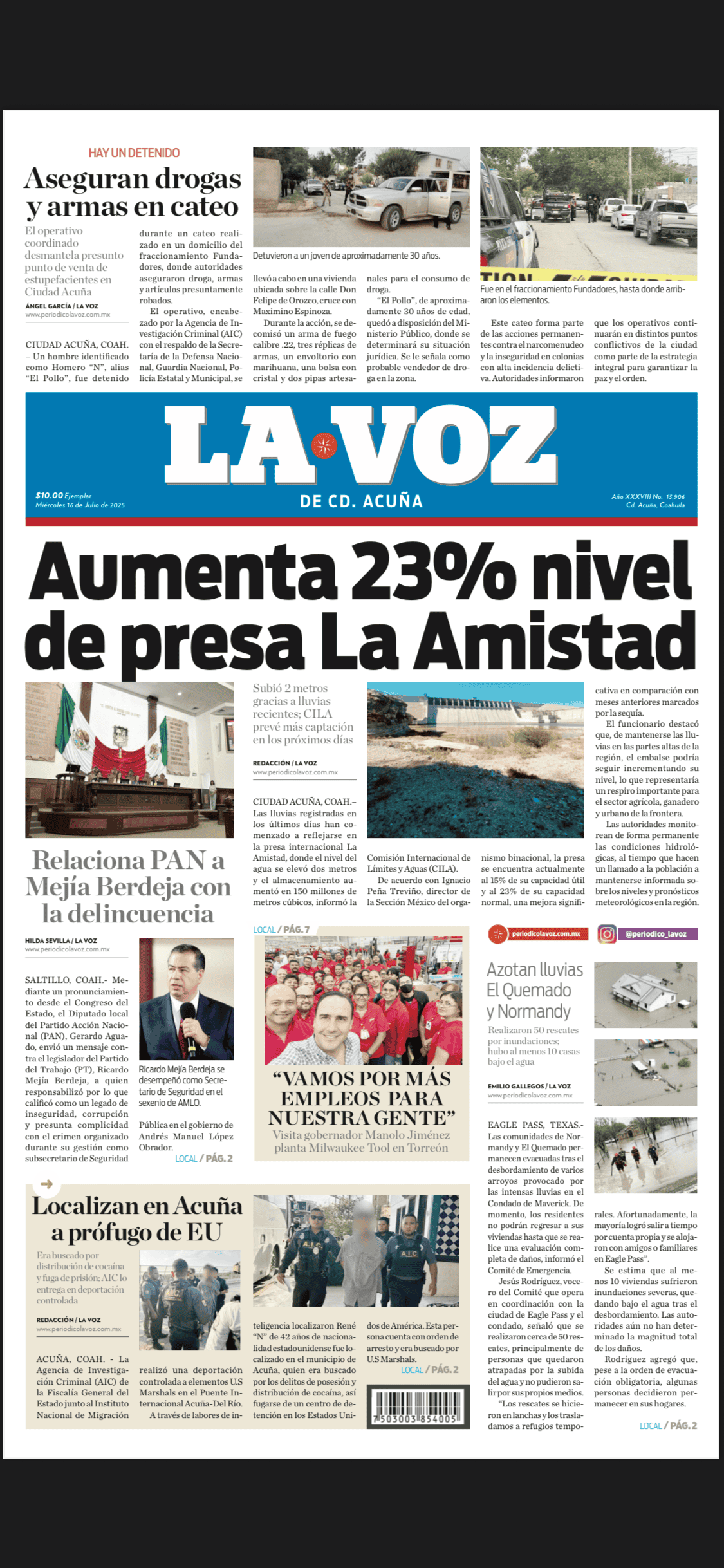 Portada Acuña