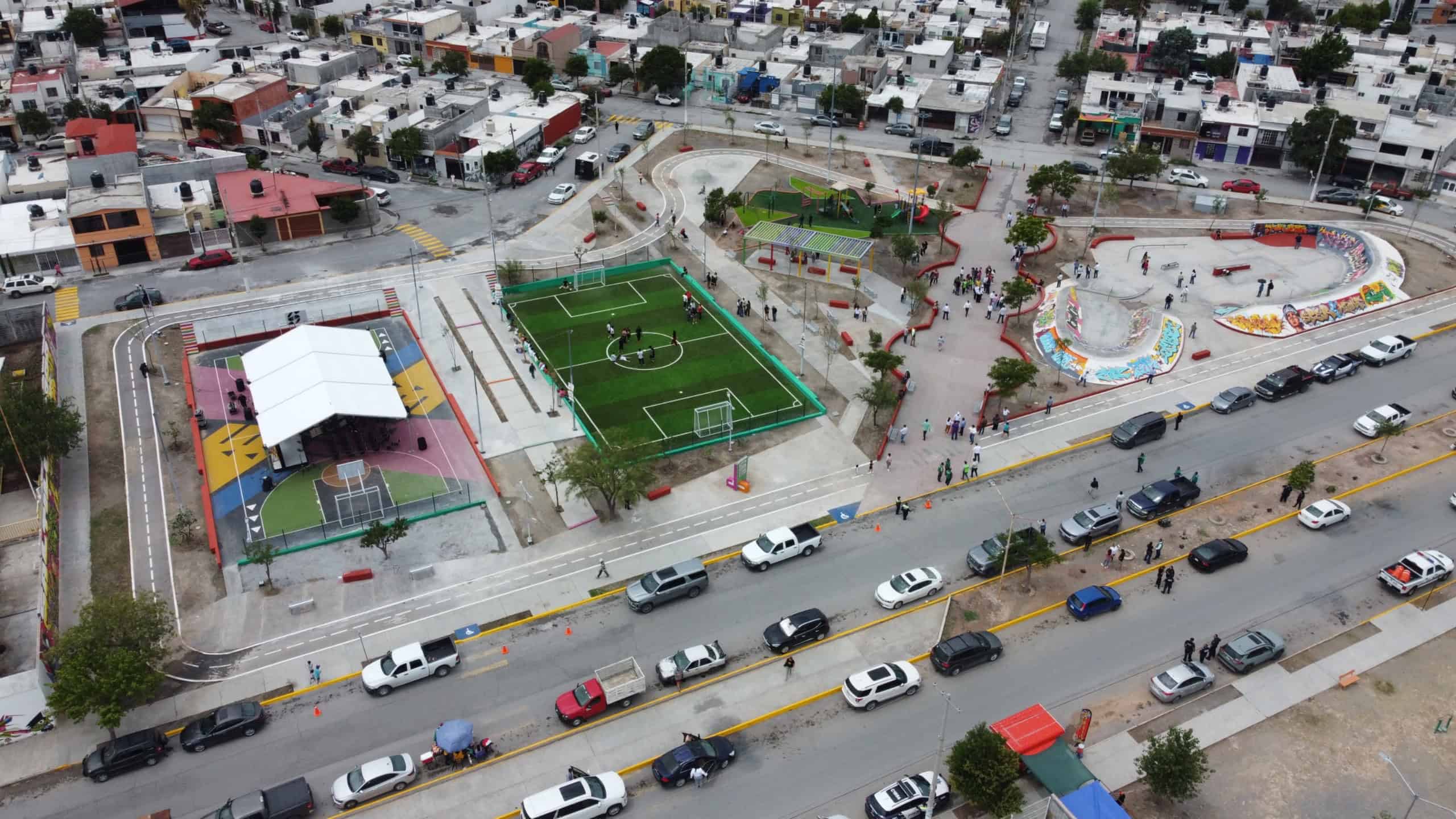 Inaugurada Plaza Skate Park Saltillo 2000 con Activa tu Parque