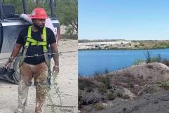 Cae adulto mayor a tajo en Rancho El Chilero; lo rescatan Bomberos de Nava