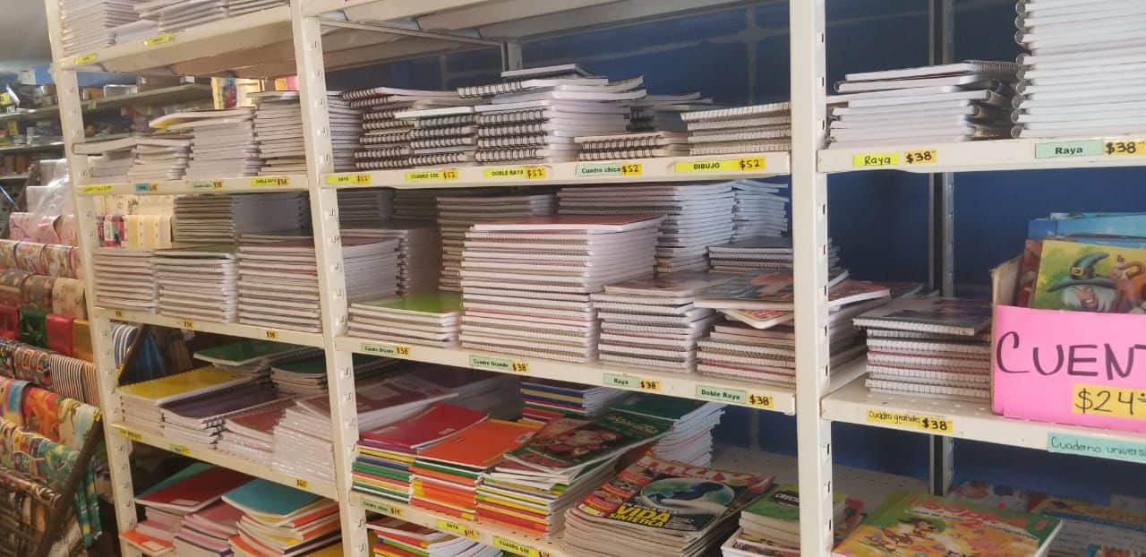 Papelerías en Acuña se preparan con anticipación para el regreso a clases