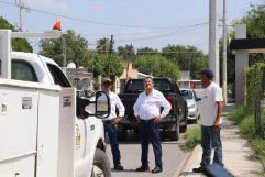 Intensifica Óscar Ríos acciones de mejoramiento urbano en todo San Juan de Sabinas