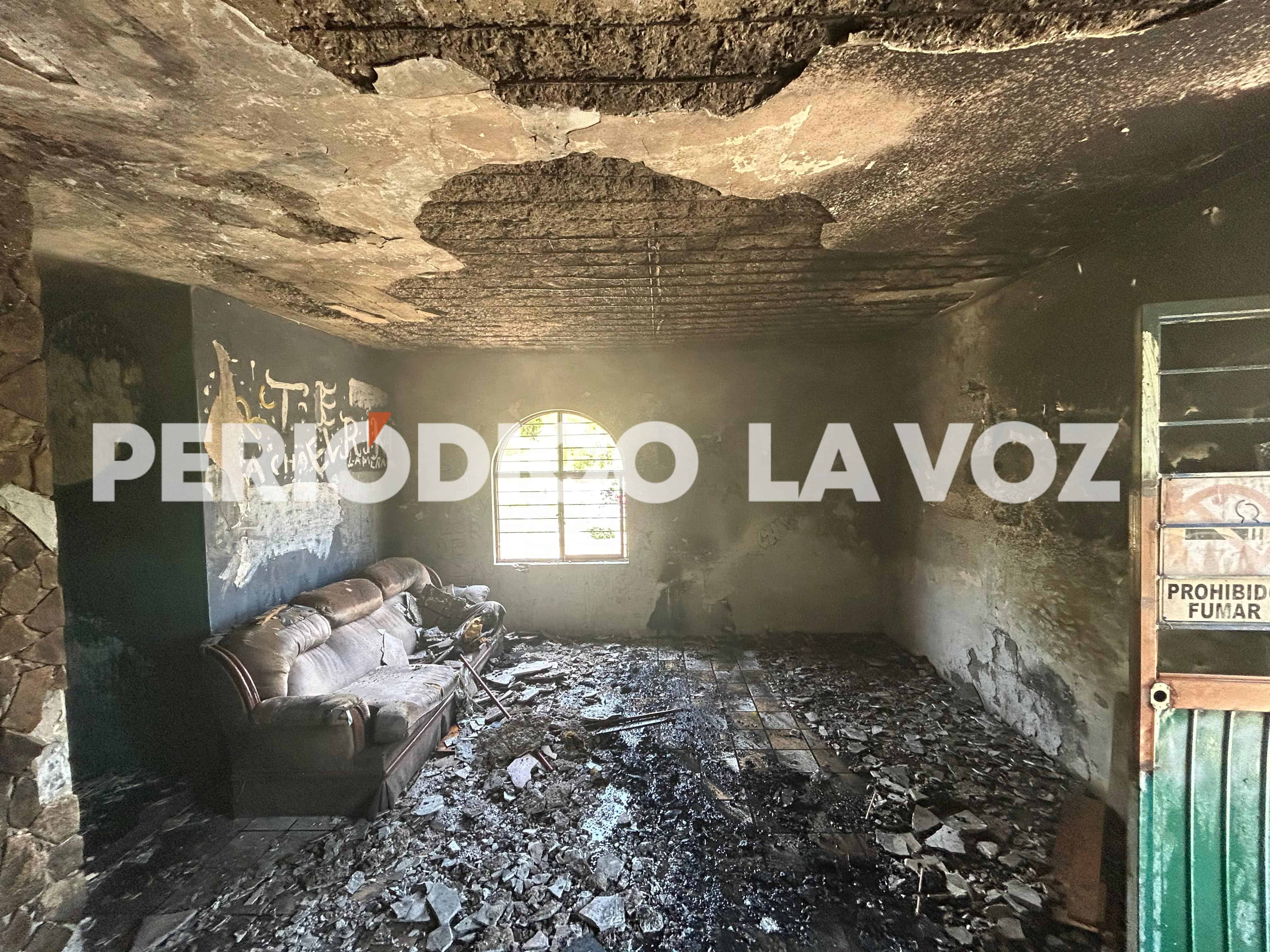 Prenden fuego a nido de adictos