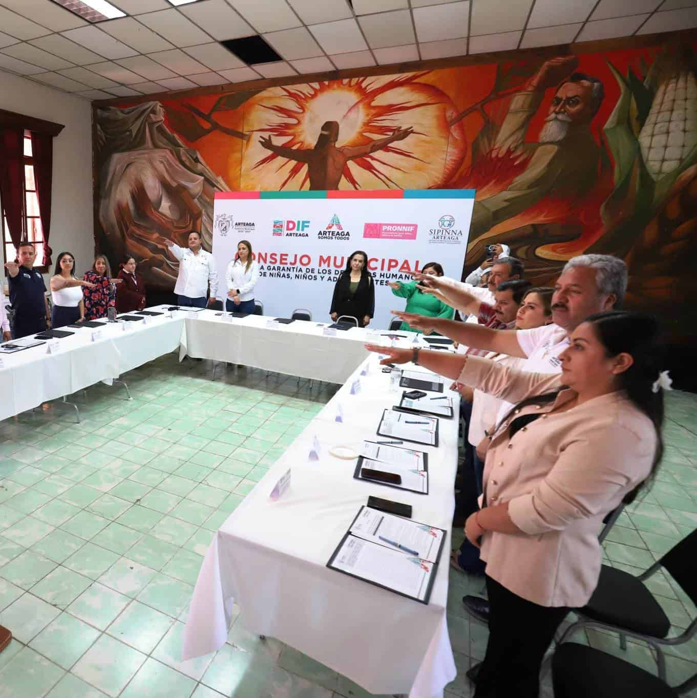 Consejo Municipal en Arteaga asegura Derechos de Niños y Adolescentes
