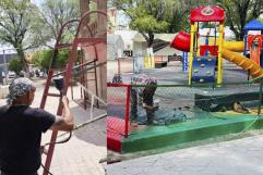 Decepción en Allende: “Remodelación” de Plaza Solo Fue Pintura