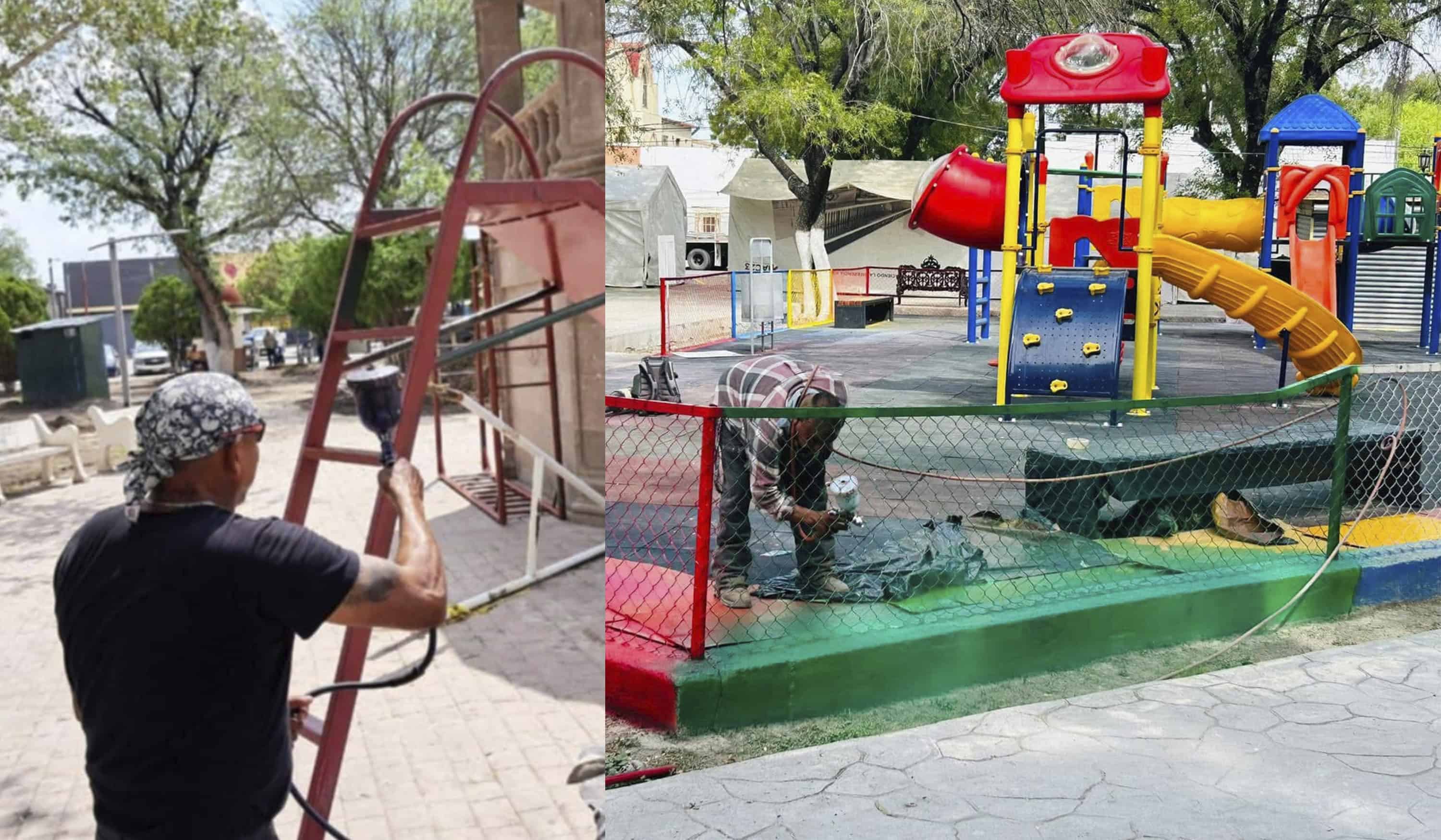 Decepción en Allende: "Remodelación" de Plaza Solo Fue Pintura