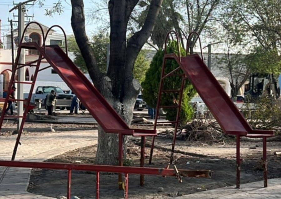 Decepción en Allende: "Remodelación" de Plaza Solo Fue Pintura