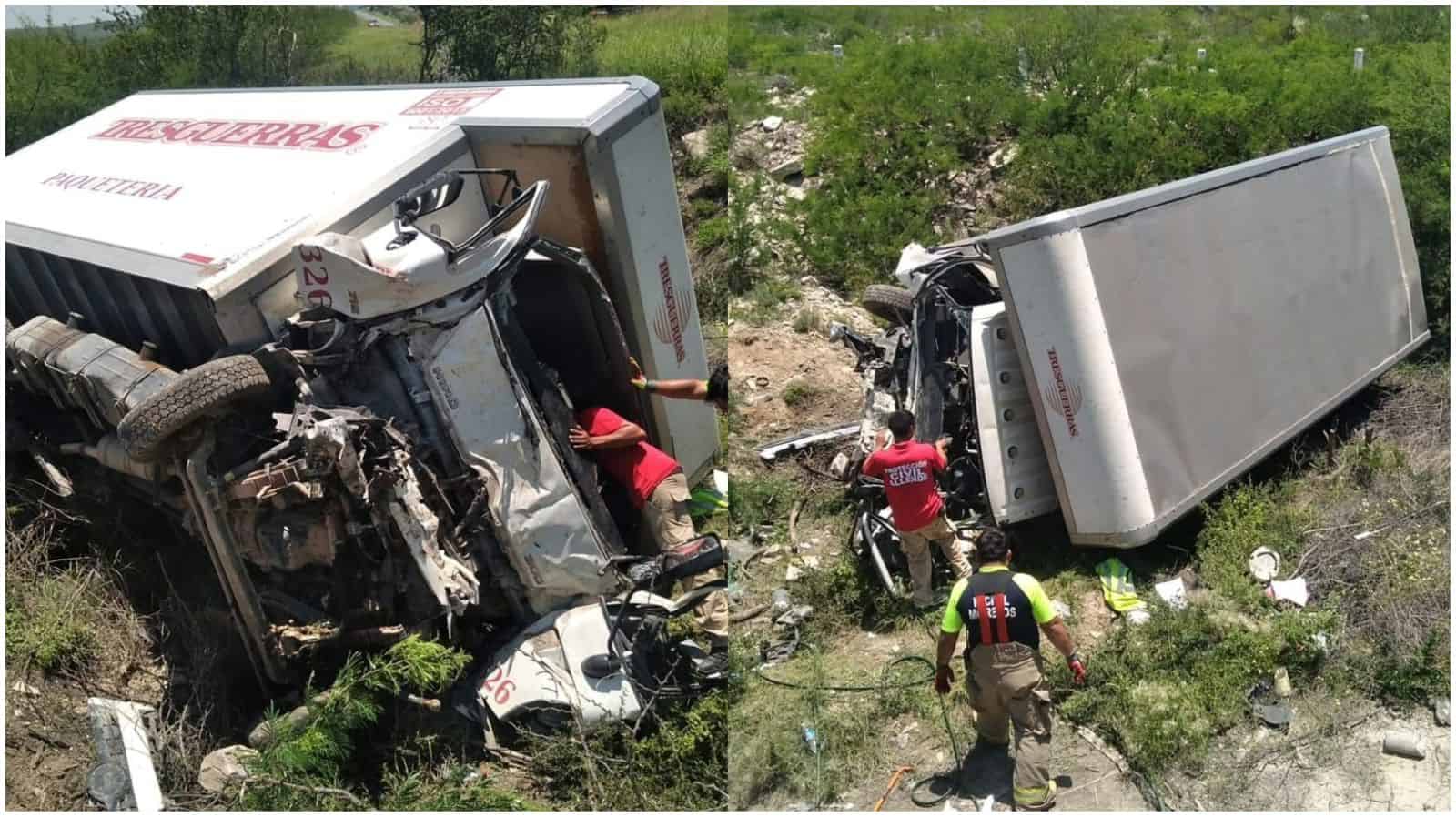 Tras el siniestro registrado en la Autopista Premier, identifican a fallecido en volcadura
