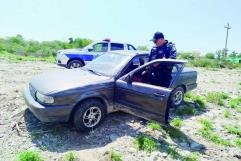 Recuperan automóvil  robado en Castaños
