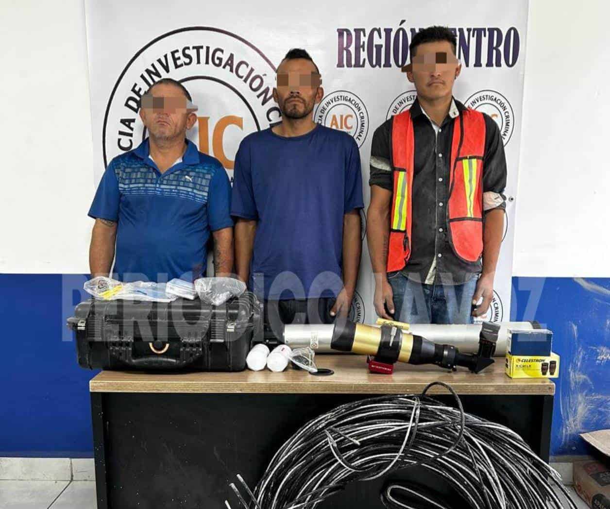 Desarticulan banda de ratas que saqueó el Ecoparque, recuperan costoso telescopio 
