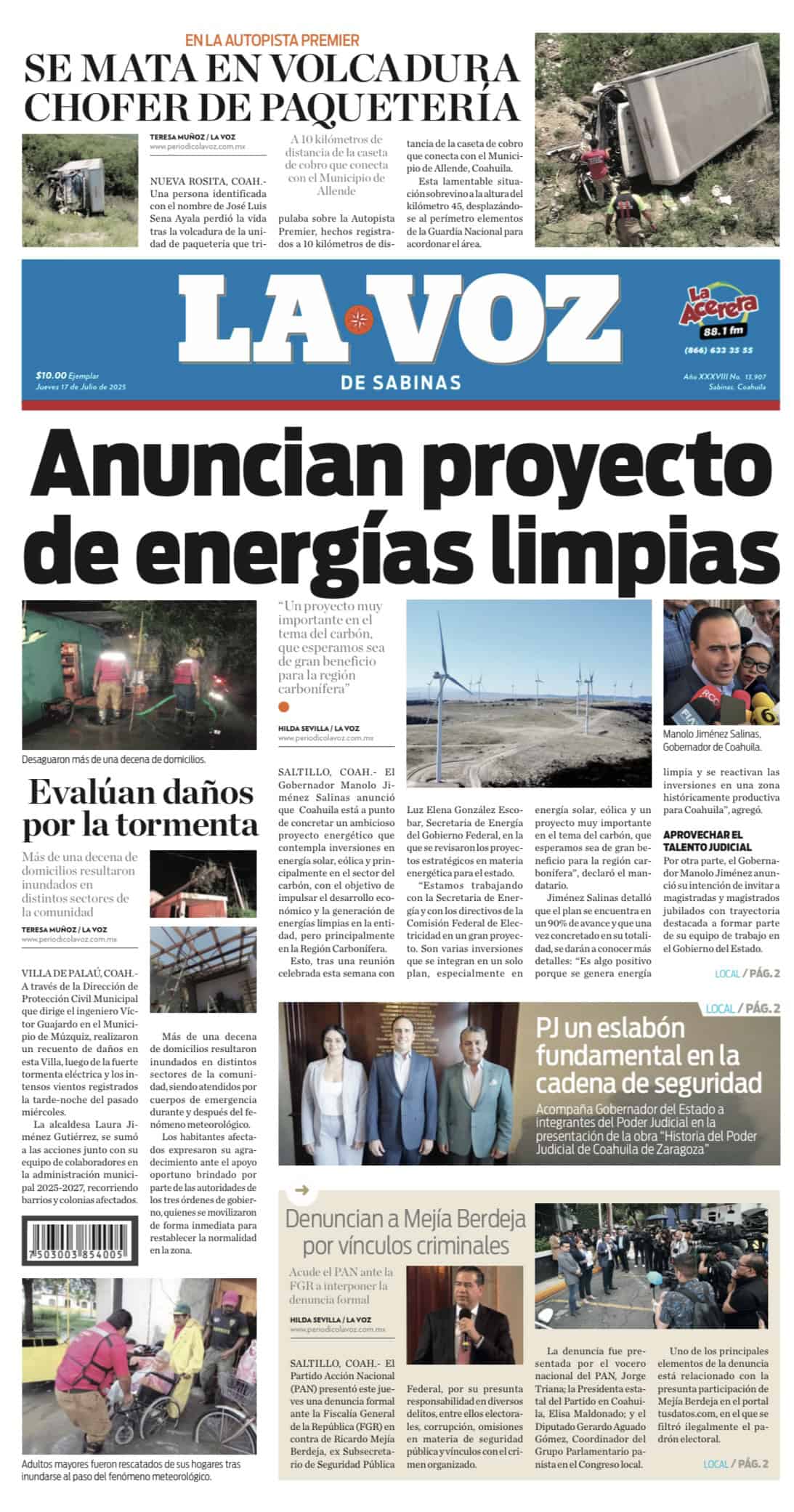 Portada sabinas