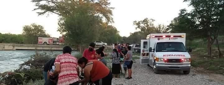 Lo arrastra corriente del Rio Álamos