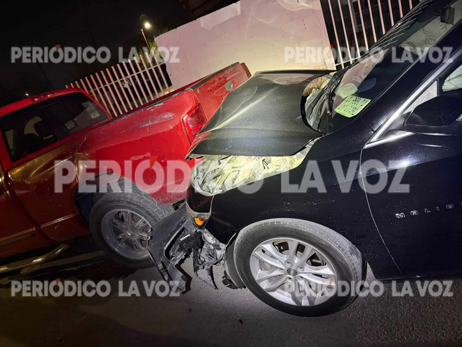En pleno centro  se queda dormido y  choca contra RAM