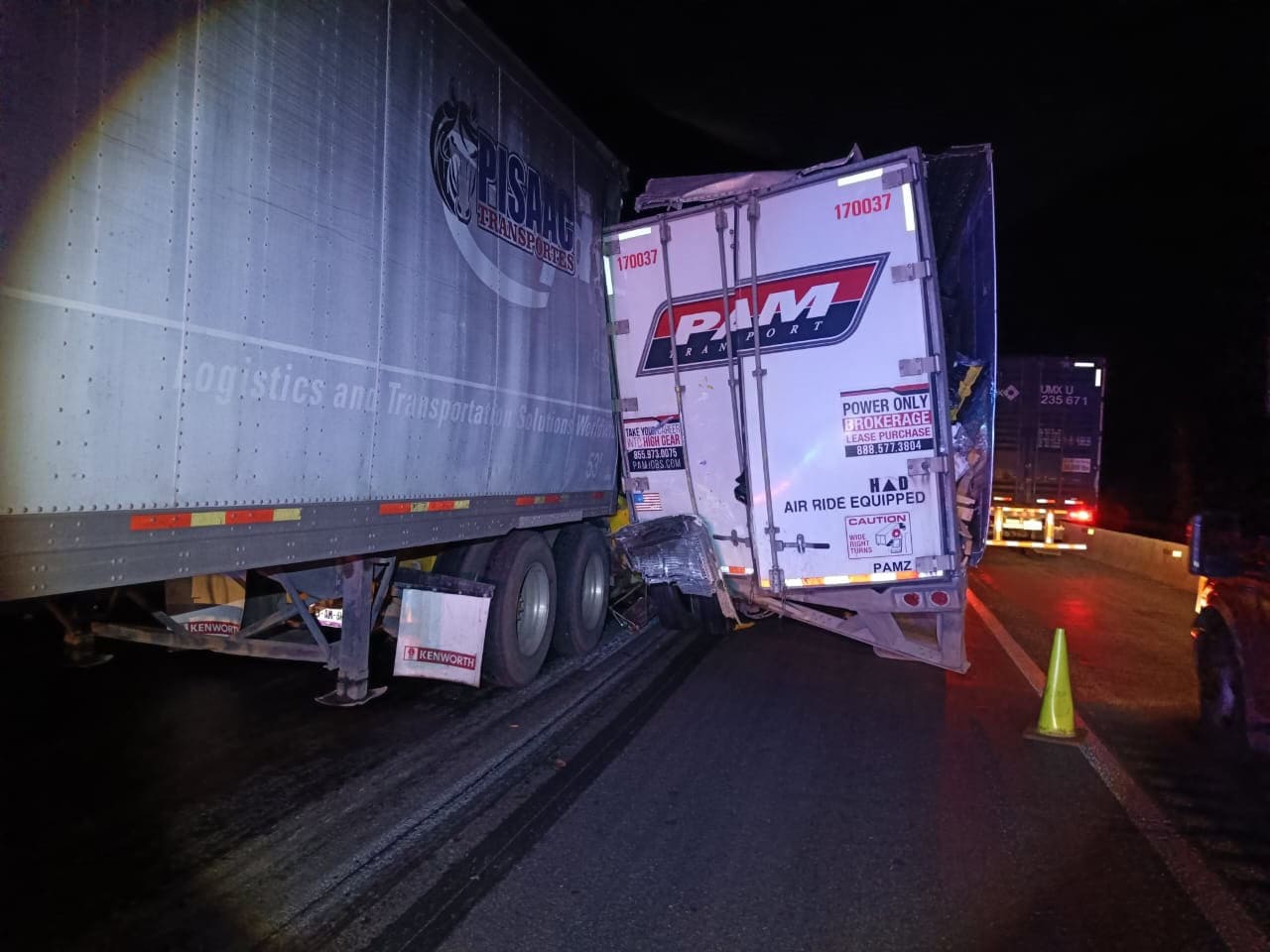 Nuevo accidente en Los Chorros provoca cierre de carretera