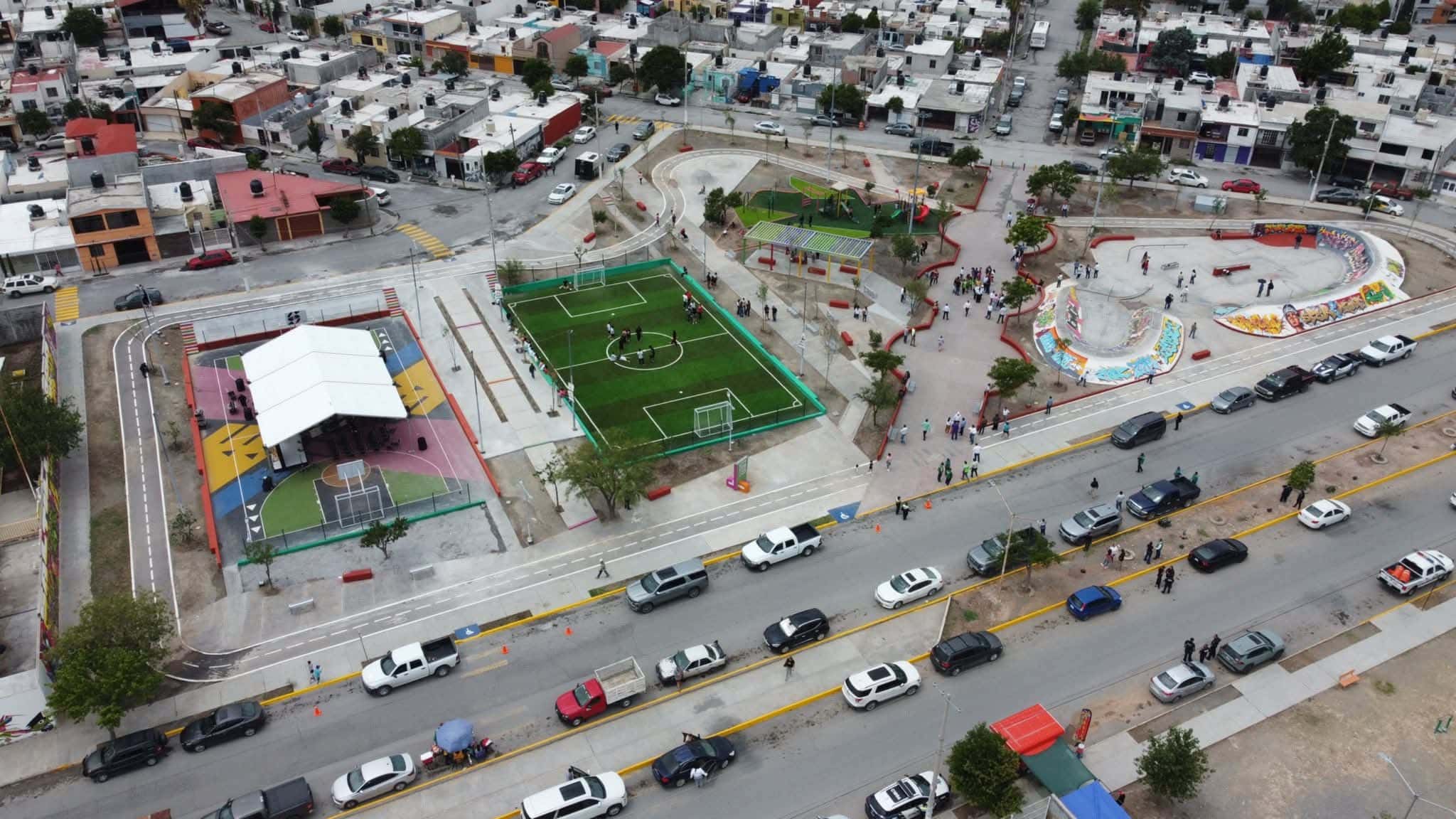 Jardines de lluvia y subestaciones eléctricas: estrategia de Saltillo