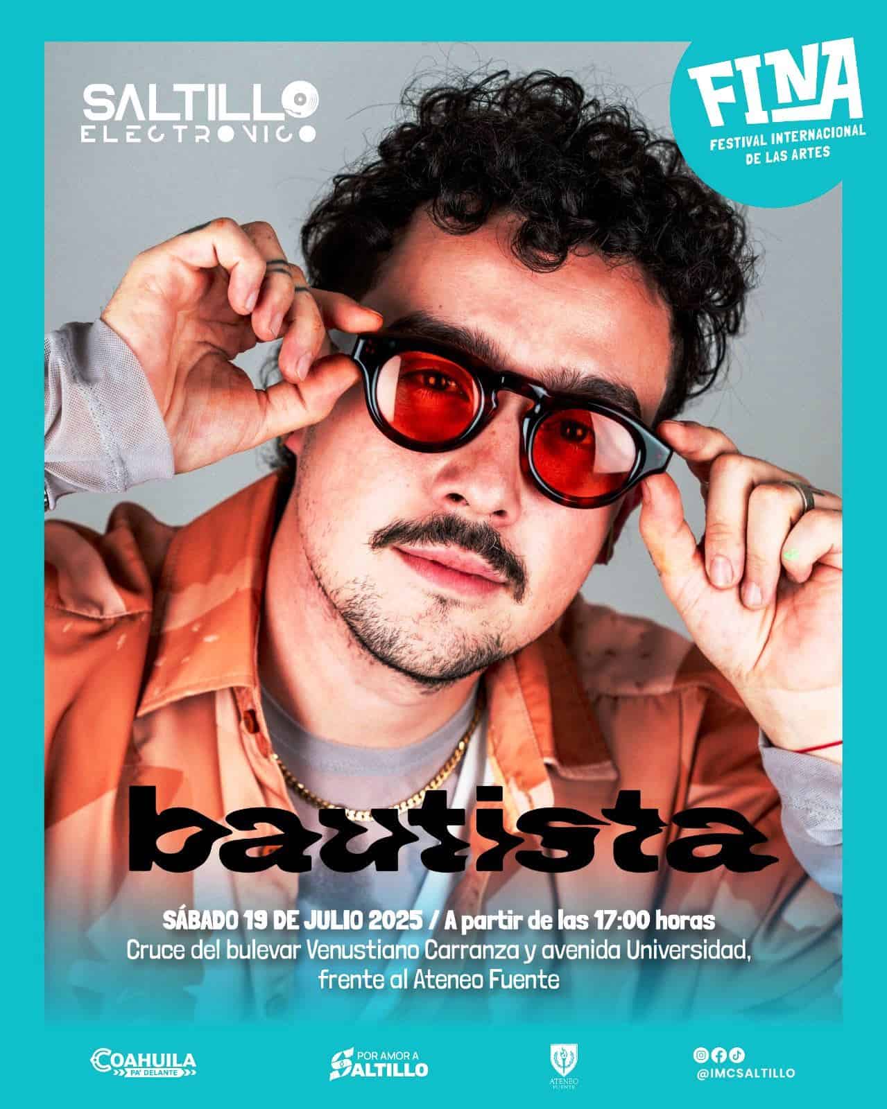 Evento cultural Saltillo Electrónico reunirá a grandes exponentes musicales