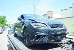 Conductora Irresponsable Provoca Choque de Vehículos en Monclova