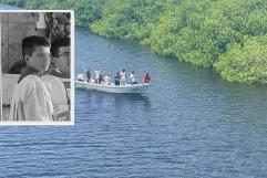 Adolescente cae de puente y desaparece entre cocodrilos