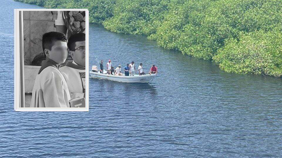 Adolescente cae de puente y desaparece entre cocodrilos
