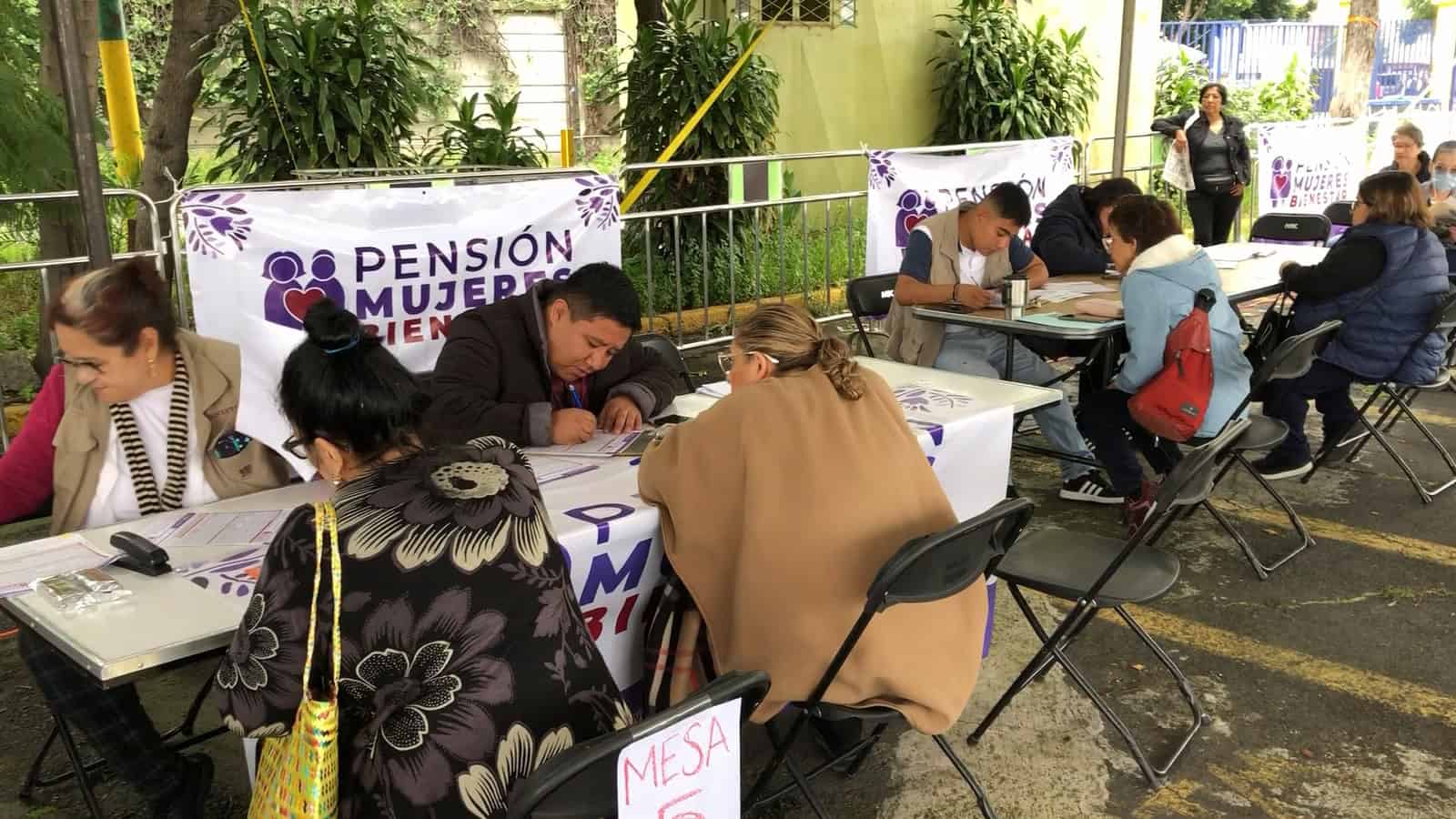 Inicia registro presencial de Pensión Mujeres Bienestar en México