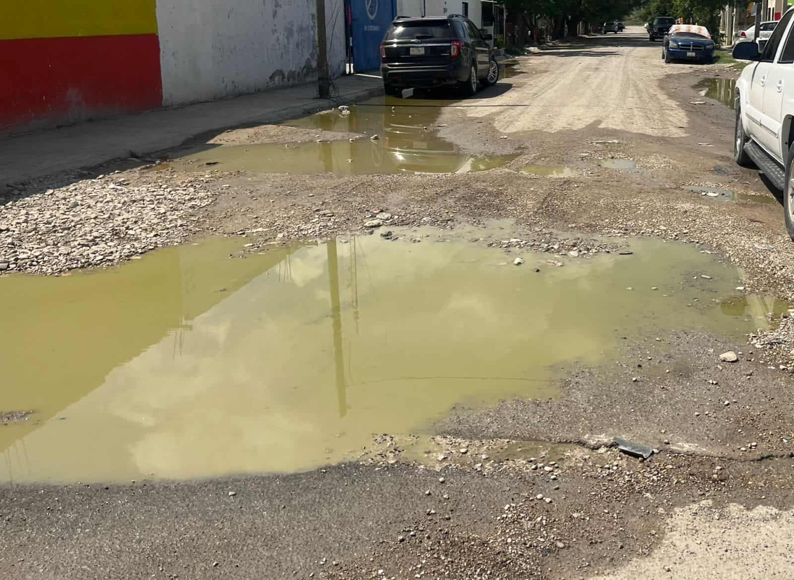 Vecinos de colonia Acoros denuncian problemas de drenaje