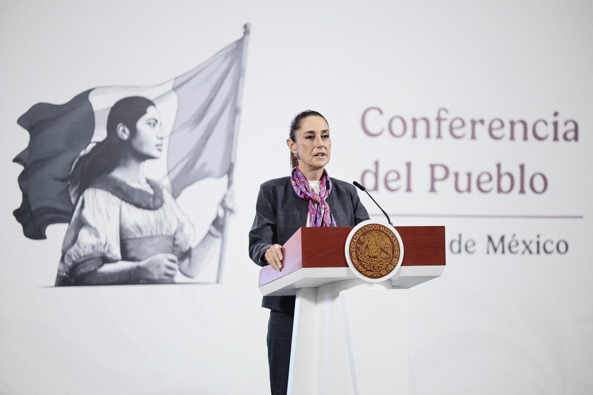 Sheinbaum desmiente amenaza de drones de EE. UU. por crimen organizado
