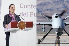 Sheinbaum desmiente amenaza de drones de EE. UU. por crimen organizado