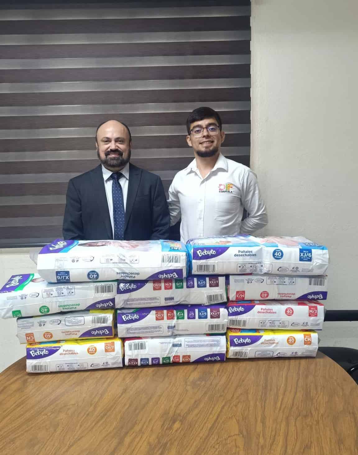 Sigue activo el Pañalotón en Ciudad Acuña: llaman a solidarizarse con adultos mayores