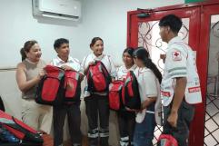 Donación del Banco de Alimentos a la Cruz Roja Mexicana en Ciudad Acuña