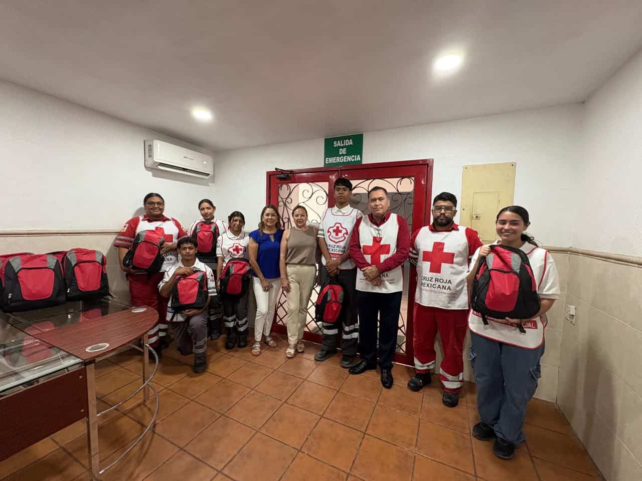 Donación del Banco de Alimentos a la Cruz Roja Mexicana en Ciudad Acuña