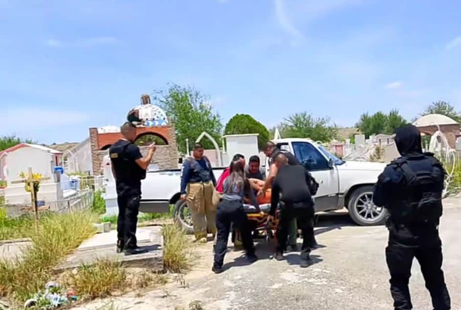 Localizan inconsciente a lonchero en Panteón Santa Rosa de Nueva Rosita