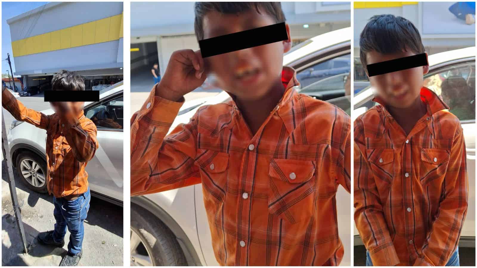 Mientras otros juegan, él trabaja: Armando, de 11 años, solo en las calles por necesidad