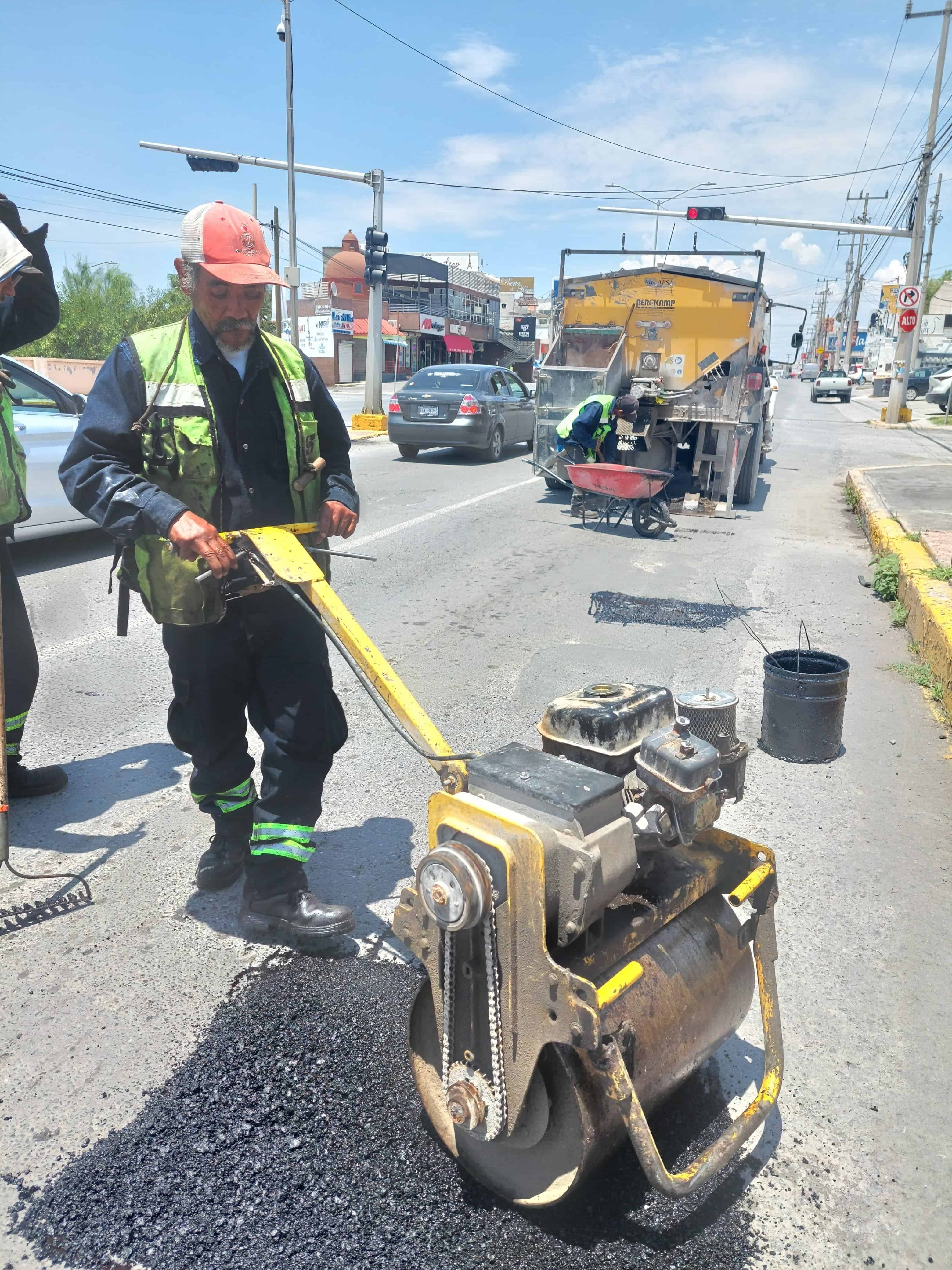 Reparación de baches en Saltillo para garantizar seguridad vial