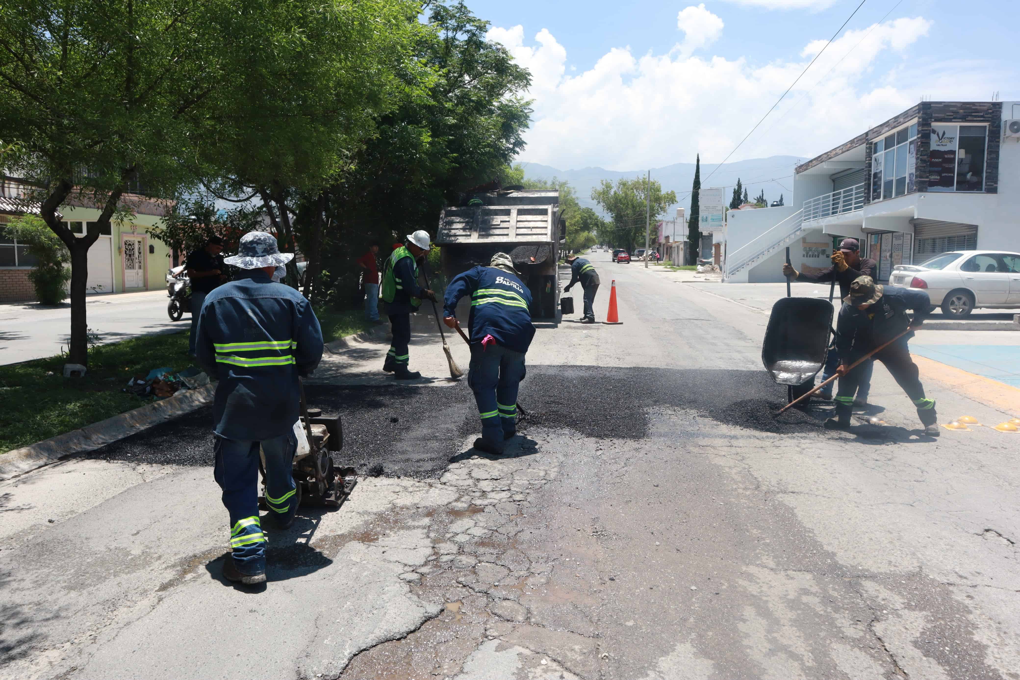 Reparación de baches en Saltillo para garantizar seguridad vial