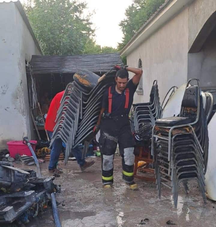 Incendio en ejido Tío Pío deja cuantiosos daños materiales en Zaragoza