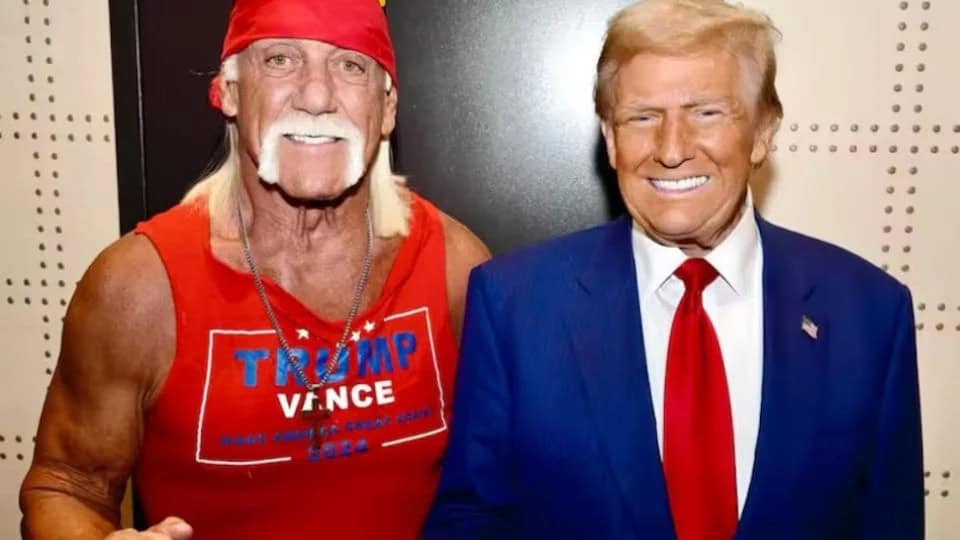 Donald Trump rinde homenaje a Hulk Hogan por su fallecimiento
