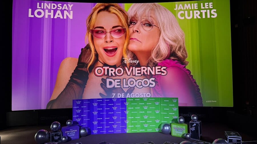 Jamie Lee Curtis y Lindsay Lohan conquistan México con la premier de Otro viernes de locos