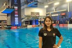 Mía Cueva, la joven clavadista mexicana, avanza a la final del trampolín en Mundial de Natación