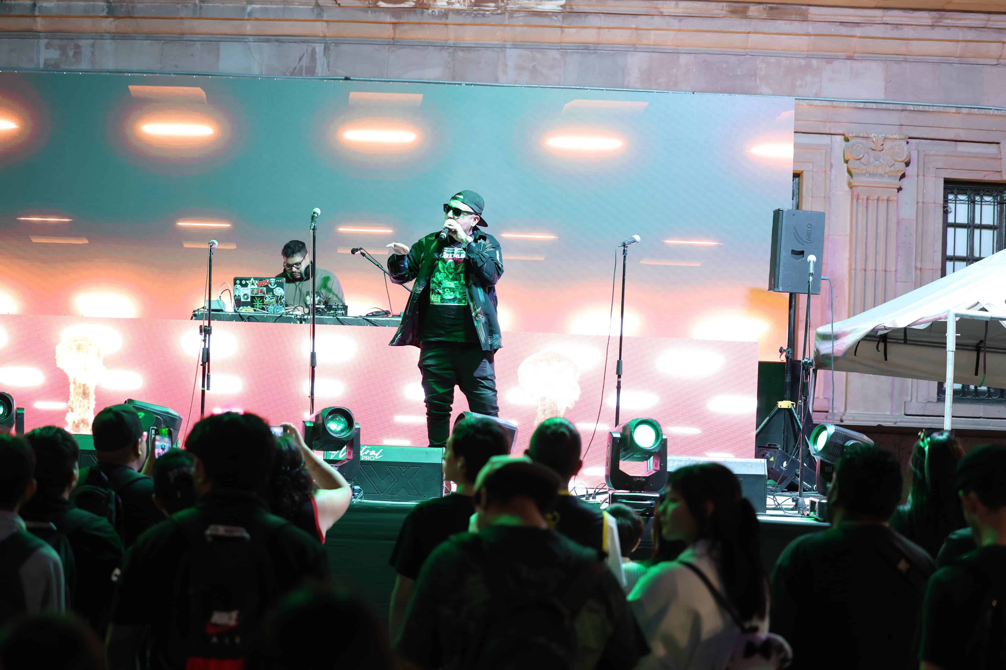 FINA 2025 llena de música y freestyle la plaza Nueva Tlaxcala