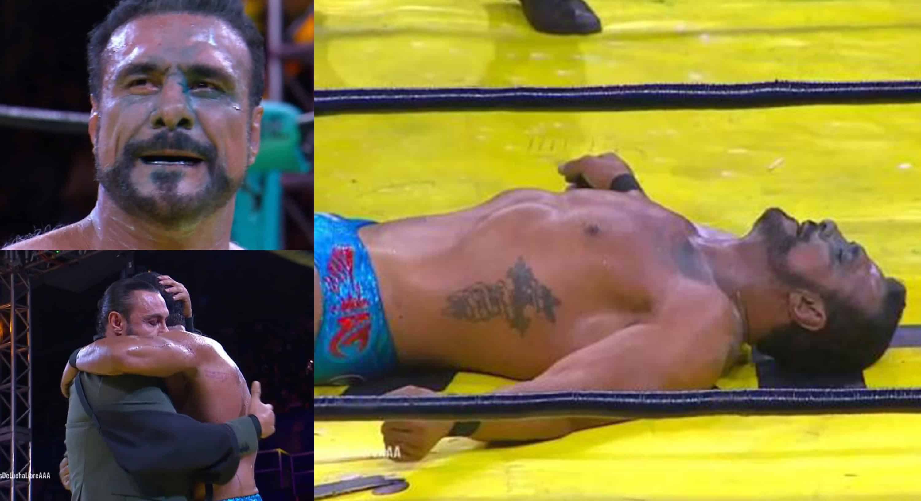 Alberto el Patrón cae ante El Mesías y SE DESPIDE de AAA entre polémica y lágrimas