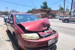 Choque por alcance en Ciudad Acuña deja solo daños materiales