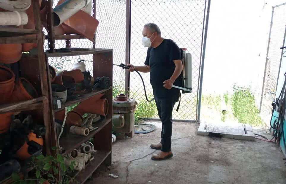 Vecinos apoyan labores contra el dengue en Allende