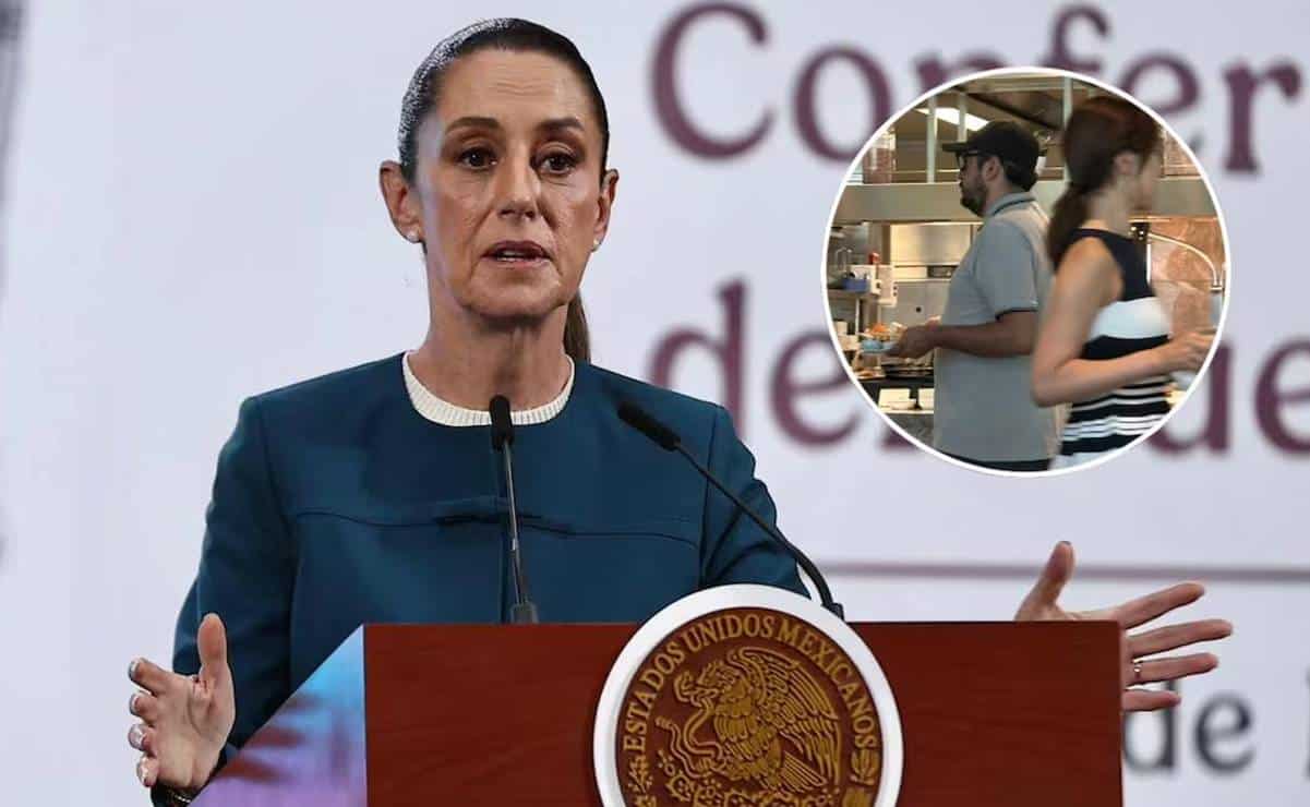 Claudia Sheinbaum responde a polémica de imágenes de Andy López Beltrán en hotel de Tokio