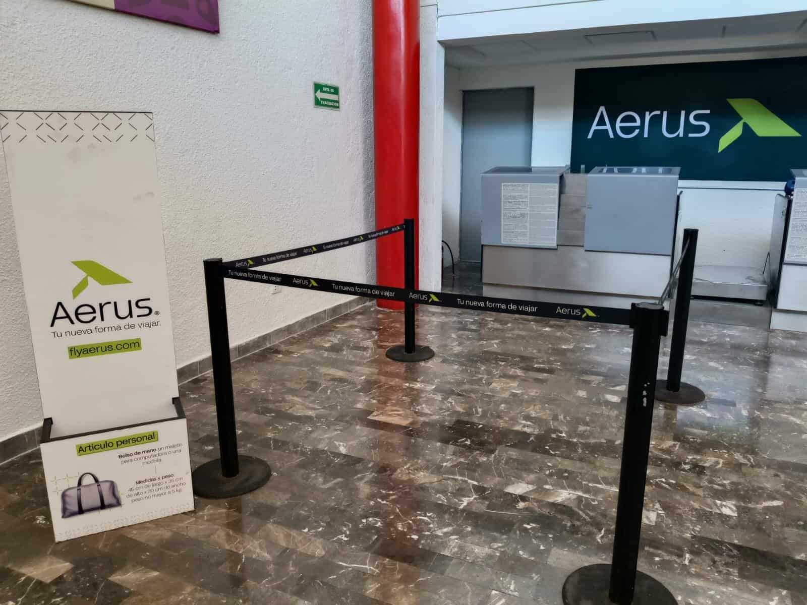 Ocupación del vuelo de aerolínea Aerus sigue a la baja en verano