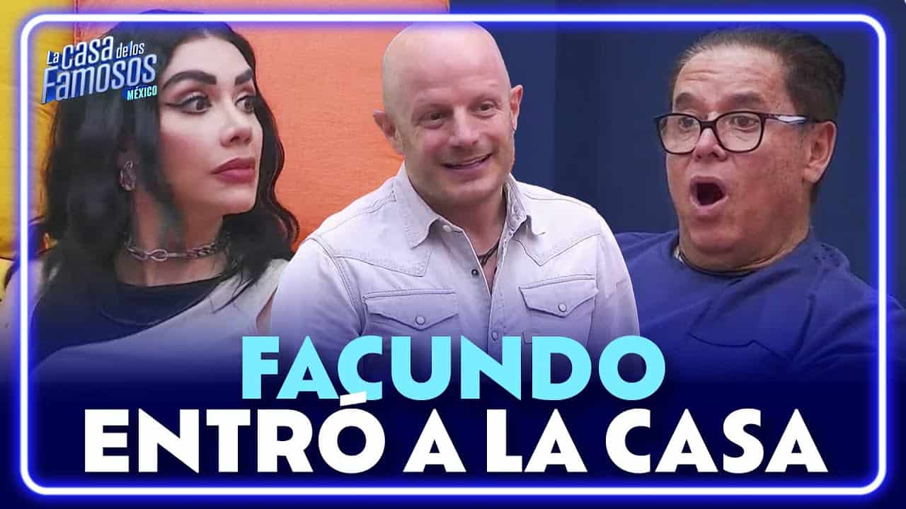Facundo lanza crítica a Adrián Marcelo en el arranque de La Casa de los Famosos México 3
